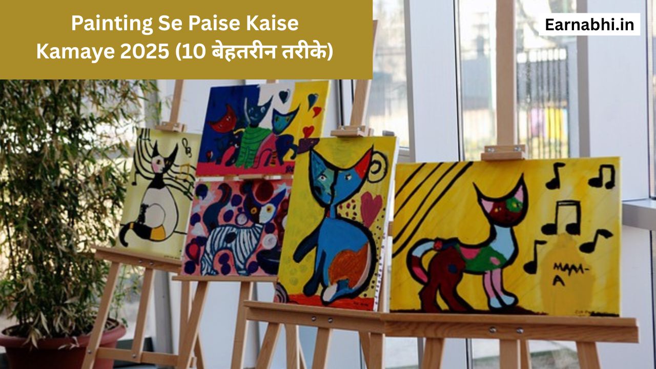 Painting Se Paise Kaise Kamaye 2025 (10 बेहतरीन तरीके)