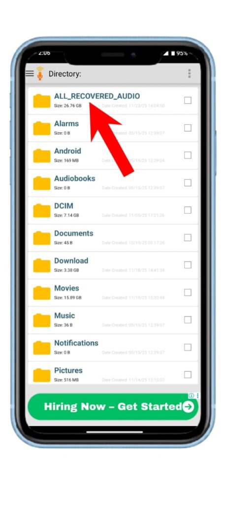 Delete Audio Call Recording Wapas kaise Laye 2025