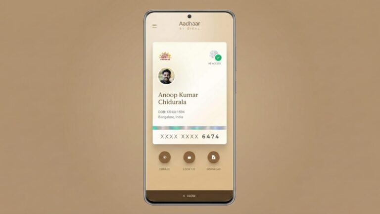 UIDAI Announces New Aadhaar App Feature to Update Mobile Numbers from Home