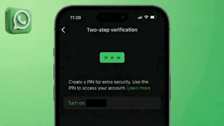 How to Enable Two-Step Verification on WhatsApp (Simple Guide)