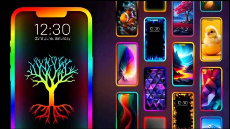 Add a Stylish Edge Glow Border Light to Your Phone Screen