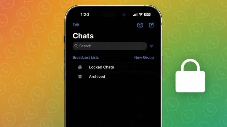 How to Lock WhatsApp Chats on iPhone (Easy Guide)