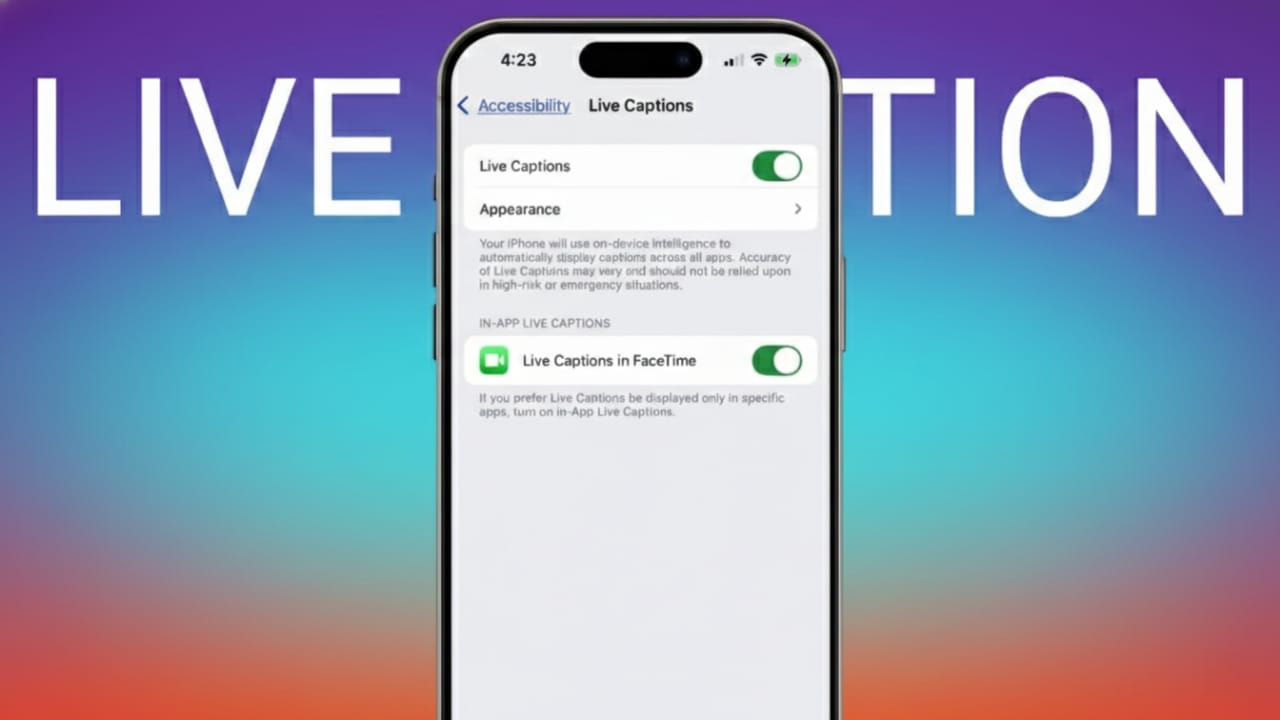 How to Turn On Live Captions on iPhone, iPad, and Mac (Beginner-Friendly Guide)