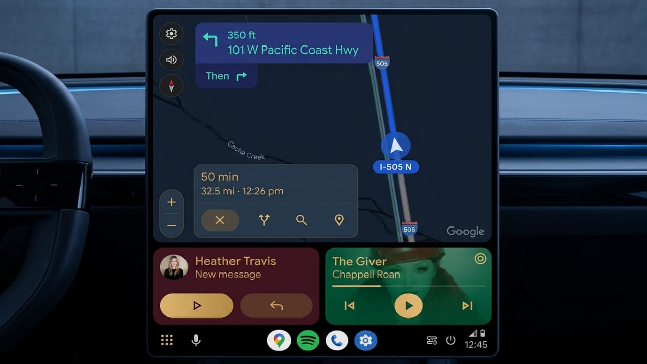 Google Maps for Android Auto Gets Larger Street Labels for Easier Navigation
