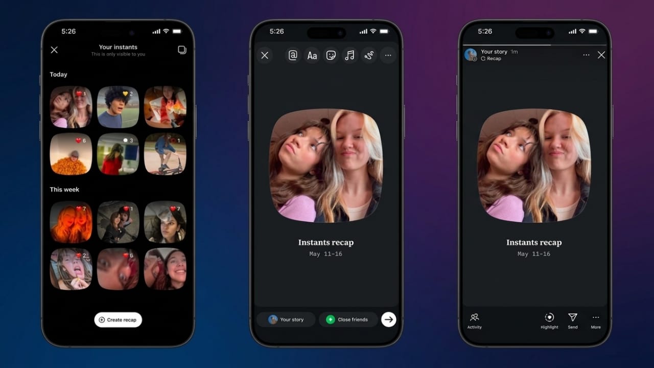 Instagram Introduces New “Instants” Feature for Temporary Photo Sharing
