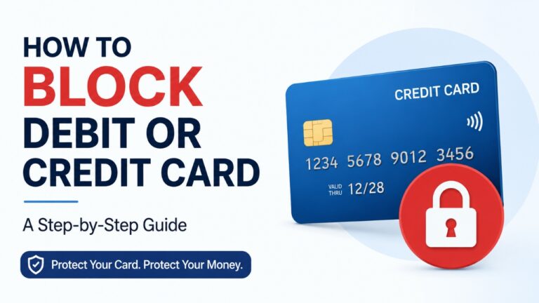 How to Block Your Debit or Credit Card If It Gets Lost or Stolen