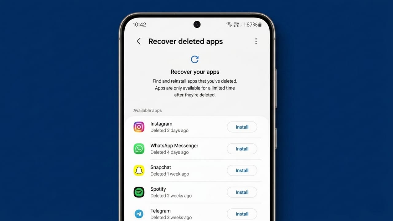 How to Recover Deleted Apps on Android Phones