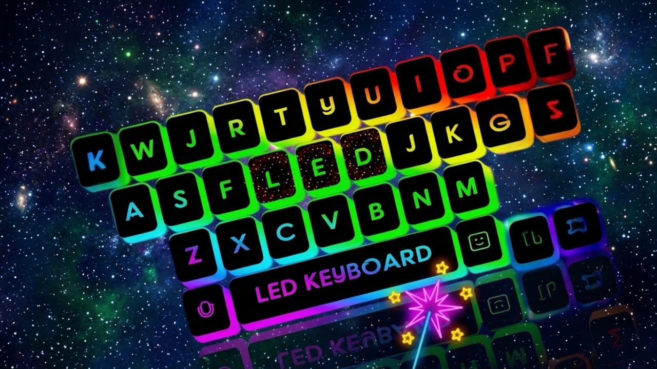 LED Keyboard – Colorful RGB Lighting Keyboard for a Stylish Typing Experience