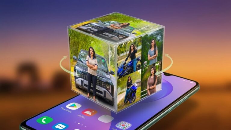 3D Photo Live Wallpaper: Create a Unique 3D Cube Wallpaper with Your Favorite Photos