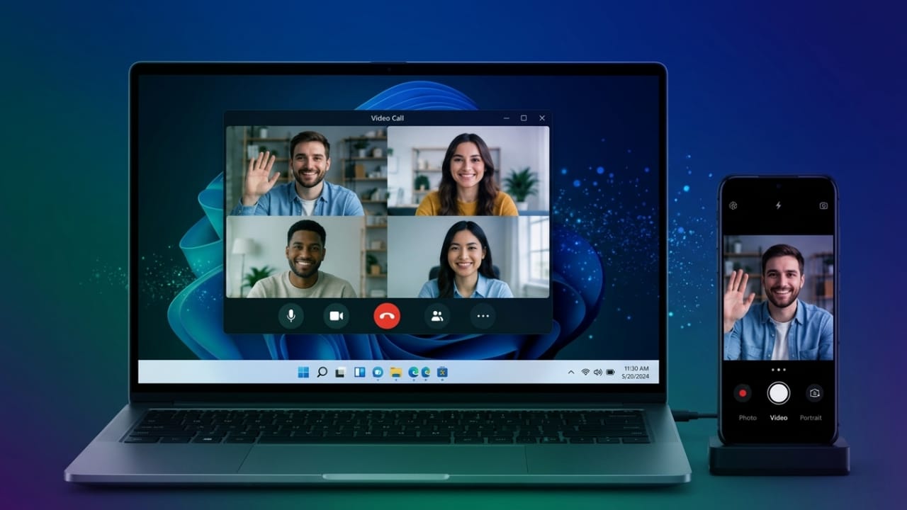 How to Use Your Android Phone as a Webcam on a Windows PC