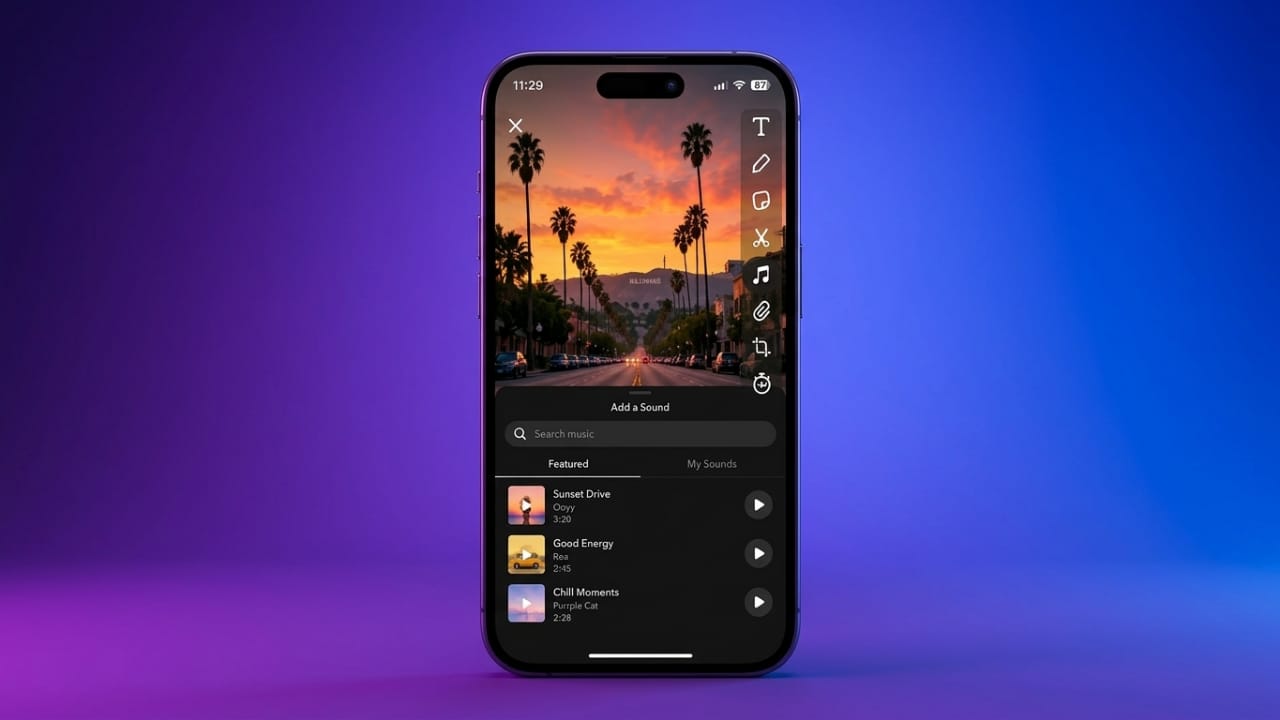 How to Add Music to Snapchat: A Simple Guide to Songs, Custom Sounds, and More