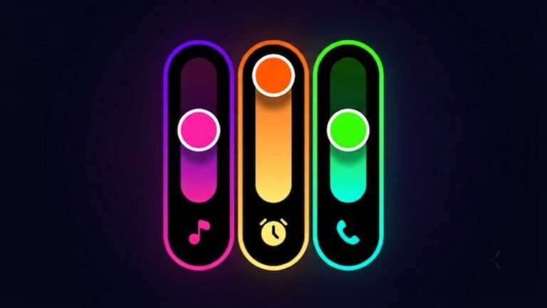 Best Android Volume Customization App with Neon RGB Effects
