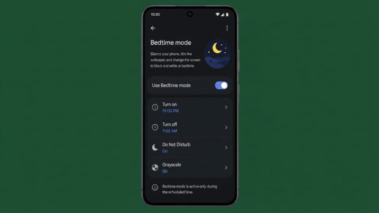 How to Set Up Bedtime Mode on Your Android Phone