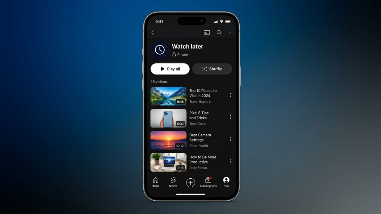 How to Clear Your YouTube Watch Later List