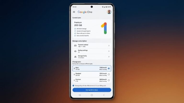 How to Downgrade Your Google One Plan Without Cancelling Your Subscription