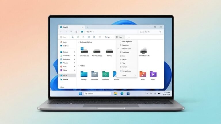 How to Change Icon Size in Windows 11