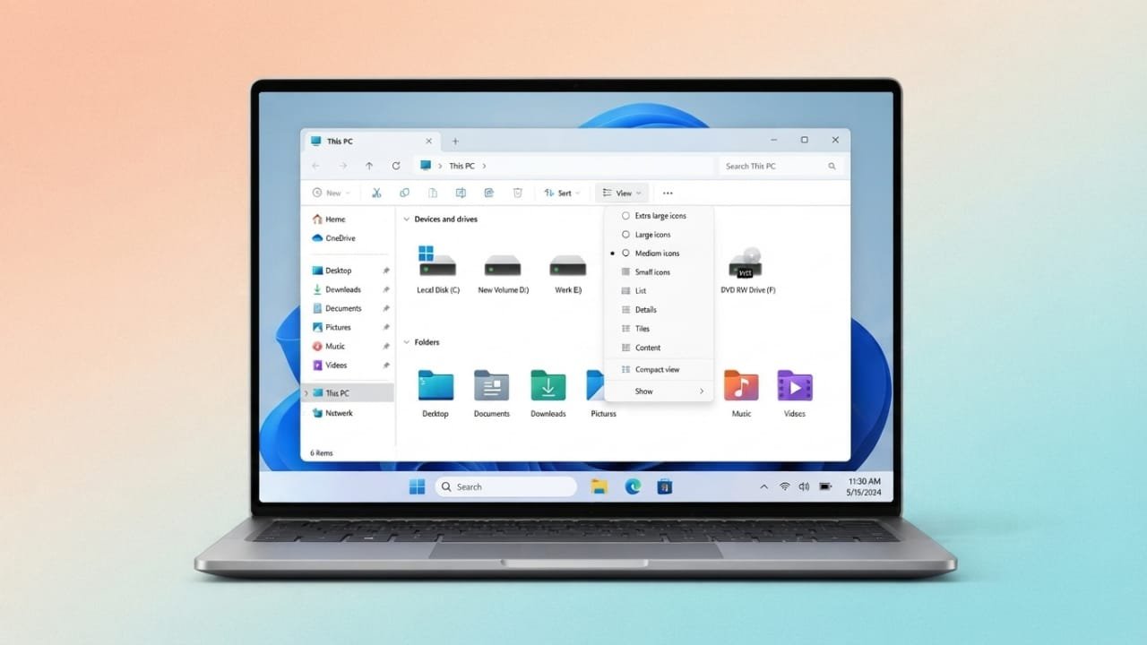 How to Change Icon Size in Windows 11
