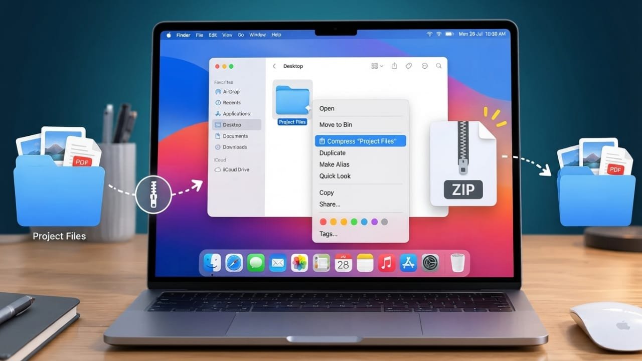 How to Zip and Unzip Files and Folders on Mac