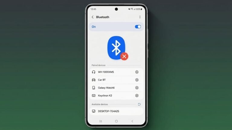 How to Fix Bluetooth Not Working on an Android Device
