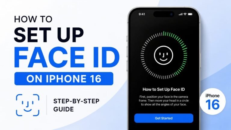 How to Set Up Face ID on iPhone 16: Easy Step-by-Step Guide