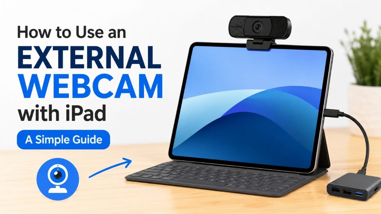 How to Connect and Use an External Webcam with Your iPad