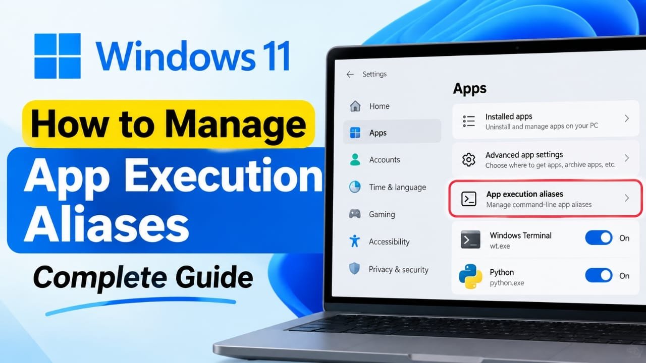How to Manage App Execution Aliases in Windows 11