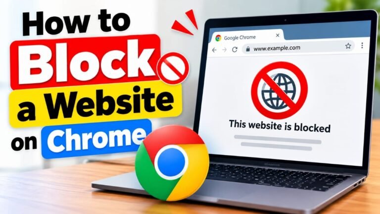 How to Block a Website on Google Chrome