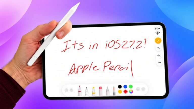 iPhone Duo Could Get Apple Pencil Support With iOS 27.2 Update